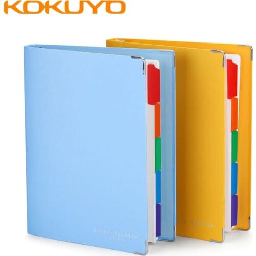 KOKUYO Artist Cloth Loose-leaf Book A520 Hole B526 Hole Creative Metal Ring Binder Loose-leaf Notebook Steel Ring Metal Clamp