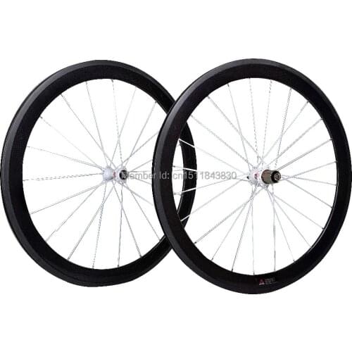 23 mm width bike wheel carbon rims 50mm Clincher Carbon Road Wheel matte +novatec black hub,700c, Free Shipping