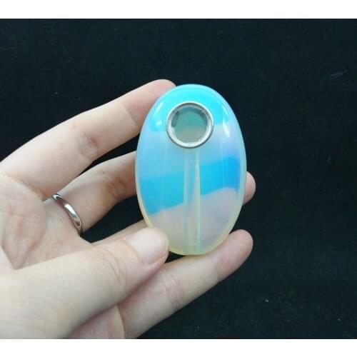 100% natural red opal oval crystal smoking pipe wands reiki healing gifts wholesale price