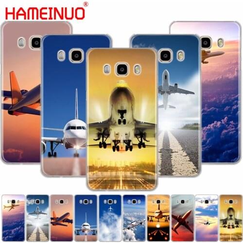 HAMEINUO Aircraft Airplane fly travel cloud Sky cover phone case for Samsung Galaxy J1 J2 J3 J5 J7 MINI ACE 2016 2015 prime