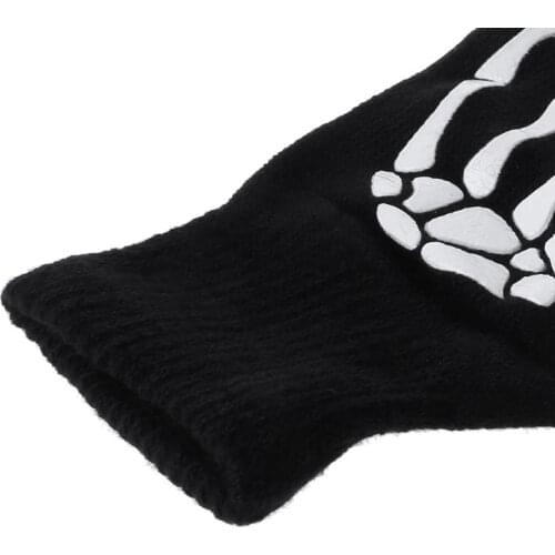 E9LE Cycling Gloves Kids Outdoor Sports Bicycle Half Finger Skeleton Soft Protective