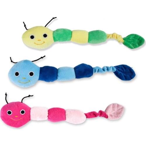 1 PC Cater Squirrel Bear Squeak Toy For Dog Puppy Plush Rabbit Mouse Monkey Duck Crocodile Sounding Pet Dog Toys