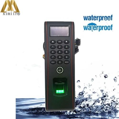 IP65 Waterproof Fingerprint Access Control Biometric ZK Access Control System With ID, IC Card Time Attendance Machine TF1700