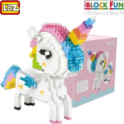 LOZ Diamond Blocks Detective Japanese Anime Action Figures Building Blocks Football Assembly Toys for Children Educational 9797