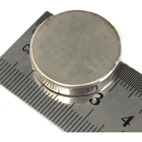 1Pc N35 Grade Magnet Strong Neodymium Rare Earth Large Refrigerator 25x5mm Discs Magnets