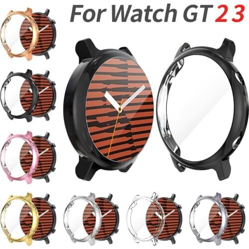 Soft TPU Case for Huawei Watch GT 2 Cover 42mm 46mm GT2 Pro Screen Protector Bumper for Honor Magic Watch 2 MagicWatch Shell