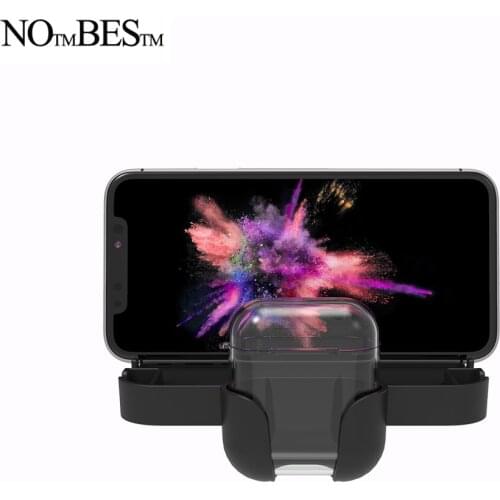 Wall mount for airpods 1/2 Compatible with highly imitated Apple airpods and airpods with case Cell phone/tablet holder mount