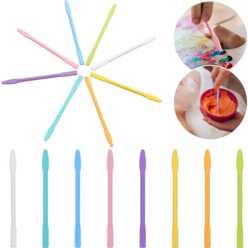 New Silicone Stir Stick Epoxy Resin DIY Face Mask Stirring Rod Makeup Tool Color Modulation Stiring Rods Home Travel Accessories