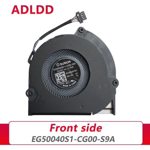 New laptop CPU cooling fan Cooler Notebook PC for HP war X fan EG50040S1-CG00-S9A 6033B0067901 DC5V 0.45A 4PIN