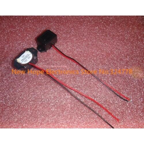 Excellent quality 12V Mechanical buzzer With vibration 400Hz Active repeller Ear 33x16x15 Line length 120mm