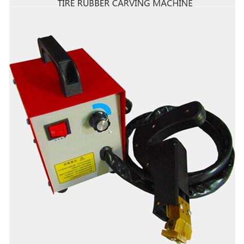 220V/350W Pneumatic Rubber Slotting Machine Car Tire Engraving Machine Blade Forklift Tire Engraving Cutting Machine