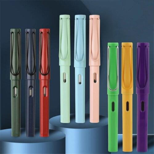 New 888 Fashion Colors Business Office EF / F Nib Fountain Pen Student School Stationery Supplies Ink Calligraphy Pen