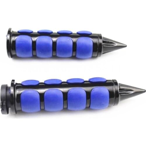 Pair 1" 25mm Motorcycle Handlebar Grips Hand Grips For Yamaha Road Royal Star V Star 1100 1300 250 650 950 Vmax 1200