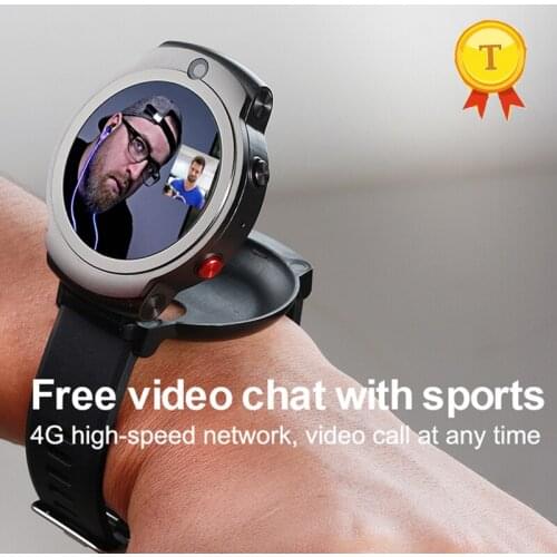 2020 New 4G video chat business gps wifi Smart Watch phone man Camera MTK6739 Quad Core 32GB Waterproof smartwatch video chat