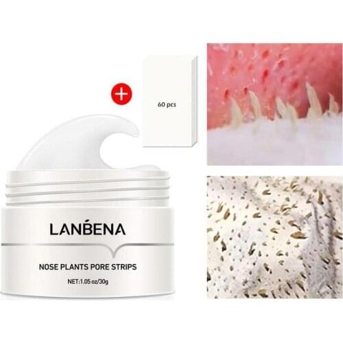 Blackhead Remover Nose Mask Deep Cleansing Face Mask Pore Strip Tearing Black Mask Peeling Acne Treatment Unisex Skin Care