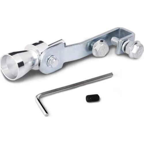 Car Turbo Whistle Silver S Universal Fitment for All Vehicles Models 19mm Diameter Car Accessories