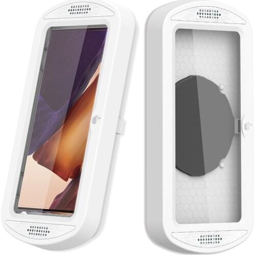 Bathroom Waterproof Shell Mobile Phone Box Holder Case Phone Storage Free Punching Bathroom Toilet Wall Hanging Kitchen Shelf