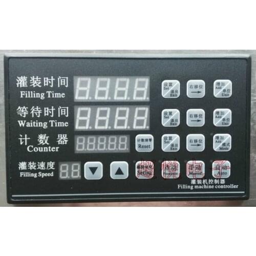 Liquid Filling Machine Controller Parts 12-24V Filling Machine Parts Time Control Panel Filling Machine Controller Parts