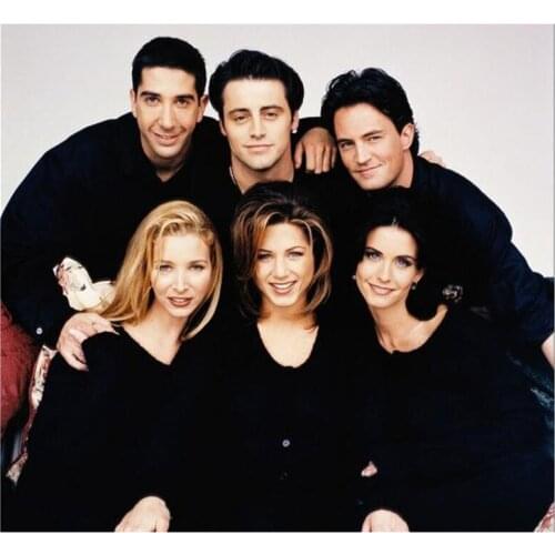 5D DIY Full Round/Square Diamond Painting Friends TV Poster 3D Embroidery Cross Stitch Rhinestone Mosaic Home Decor Gift Yy068