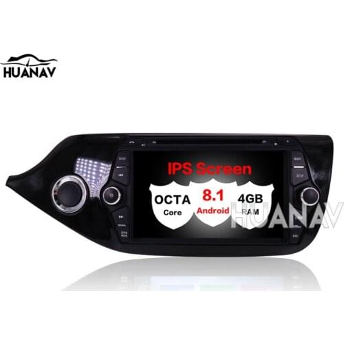 Car DVD Player GPS Navigation For KIA CEED 2013-2016 in dash Multimedia Stereo 2 din radio tape recorder Glonass Android 8.1