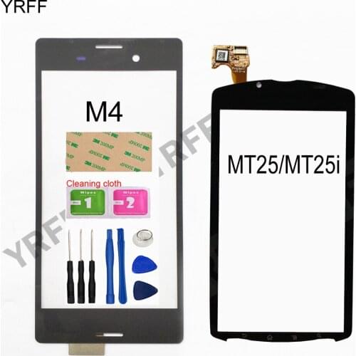 For Sony Xperia Sola MT25 MT25i Touch Screen For Sony Xperia M4 Aqua E2303 E2306 E2353 E2333 Touch Screen Digitizer Sensor