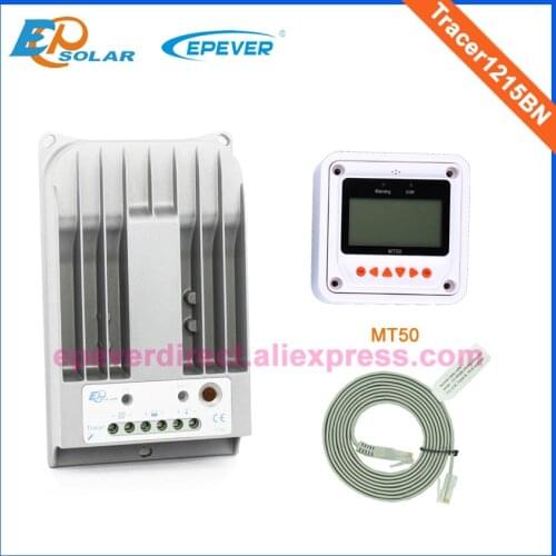 EPEVER EPsolar Tracer1215BN high efficiency solar controller mppt 10A 10amp 12v 24v with white color MT50 Max Pv Input 150v
