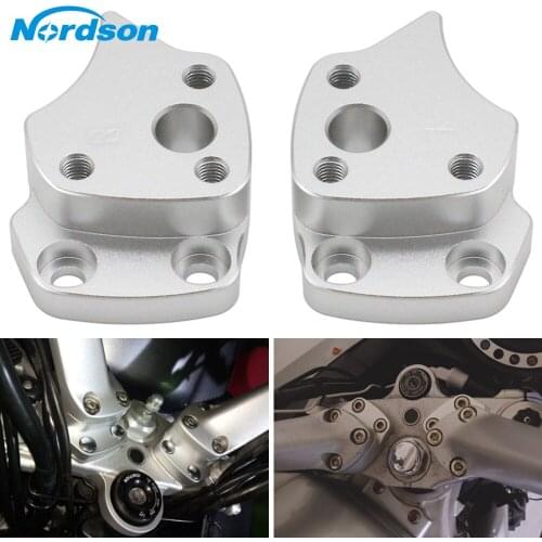 Nordson Motorcycle Handlebar Riser Spacer Kit For Yamaha FJR1300 FJR 1300 2001 - 2005 Handle Bar Riser Mount Clamp