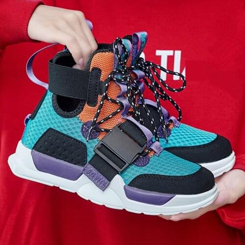 Unisex Sneakers Women Men High Top Casual Sport Running Shoes Lightweight Fashion Street Walking Shoes Mujer Zapatillas Hombre