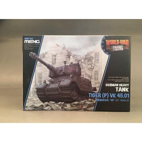 Meng Model WWT015 German Heavy Tiger (P) VK 45.01 (Q Edition) Model Kit