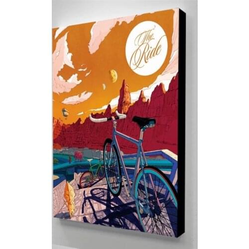 Wall Art Home Decor Cycling Tableau Mural Plakaty Sciane Print Modular Picture Poster Canvas Painting For Bedroom Artwork Frame