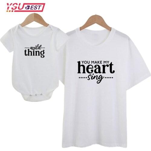 New Family Matching Clothes Look Matching Outfit Funny Letter Clothes Dad Mom Boy Girl T-shirt for Daddy Mommy Me Baby Boy Girl