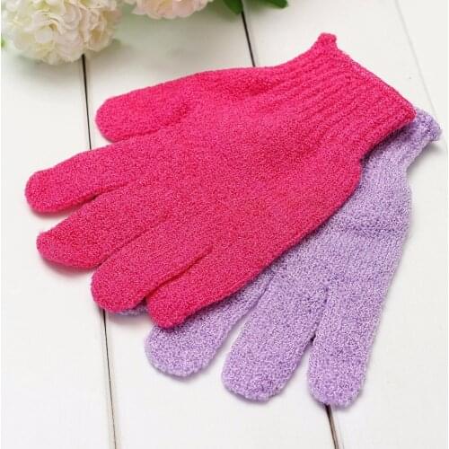 Back Scrub Exfoliating Body Massage Sponge Bath Gloves skin bath shower wash cloth Shower Scrubber Moisturizing Spa Skin Cloth