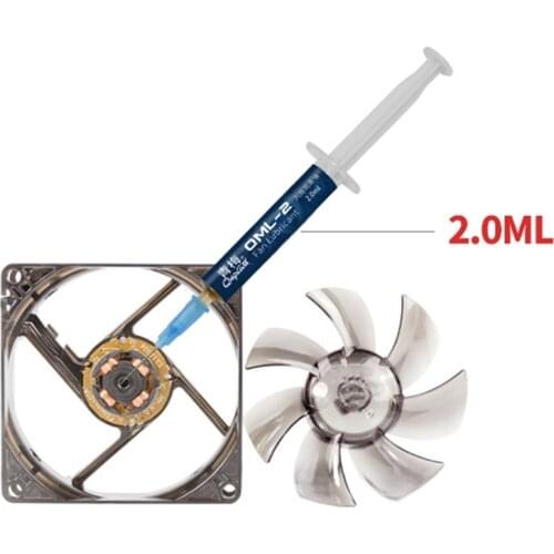 Qnplum QML-2 Fan Lubricant Bearing Grease Supply Suitable for Computer Desktop Chassis Fan Bearings