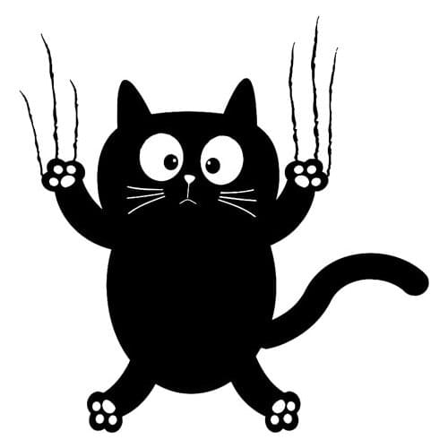 Lifelike Cat Pet Animal Car Sticker Decals Bumper Window Anti-UV Rearview Mirror Car Accessories Pvc 15cm X 15cm