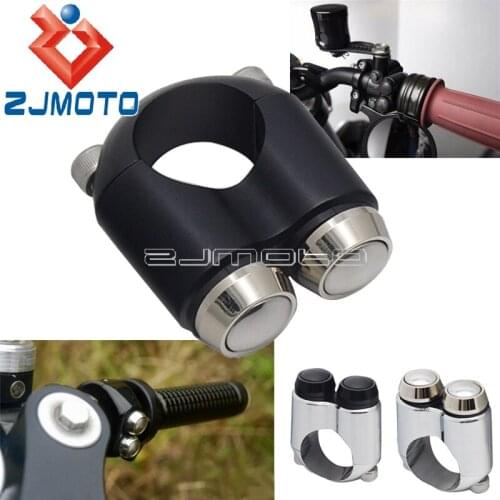 7/8" 1'' Handlebar Hand Control M-switch Push Buttons Switch Gear 2/3 Buttons for Harley BMW Yamaha Suzuki Cruiser Bike