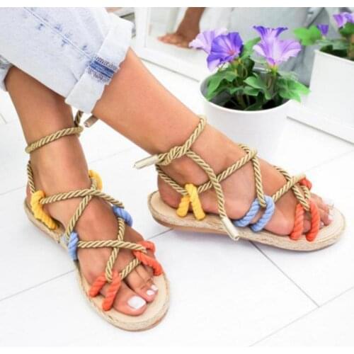 2021 Summer New Shoes Womens Sandals Students Flat Platform Shoes Women Soft Patent Leather Gladiator Sandals Female Beach Shoes