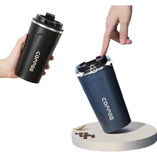 Thermos Flask Vacuum Double Stainless Steel Coffee Thermos Mug Car Vacuum Flask Office Travel Insulated Bottle Gift Thermosmug