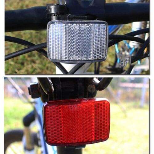 Bicycle Front Rear Reflective Lens MTB Road Bike Automatic Reflectors Cycling Warning Light Cycling Safety Accessories Wholesale