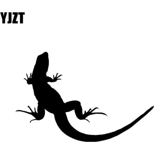 YJZT 11.3*7.4CM Monitor Lizard Decor Vinyl Car Stickers Personalized Accessories Motorcycle C12-1110