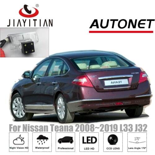 JIAYITIAN Rear Camera For Nissan Teana J32 L33 Maxima Ti 4D SEDAN 2008~2019/CCD/Night Vision/License Plate camera/Backup Camera