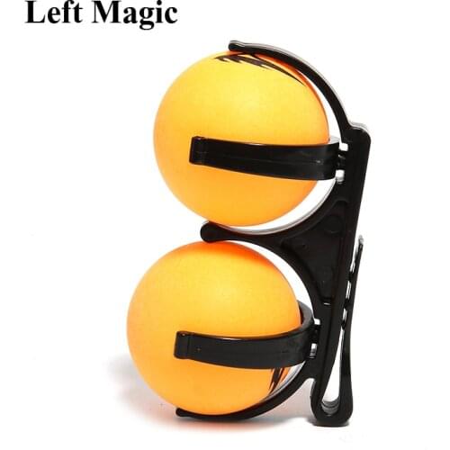 1set Pro Ball Holder (Can Hold Two Balls) Magic Tricks Close Up Stage Accessories Gimmick Prop Llusion Appearing Ball Magie Clip