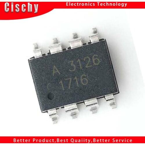 1pcs/lot HCPL-3126 HCPL3126 A3126 SMD-8