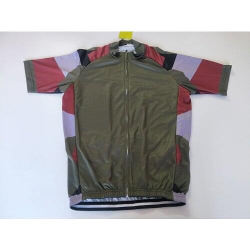 2021 ARMY Short Sleeve Breathable Pro Cycling Jersey Clothing Quick Dry Ropa Ciclismo Team Racing Clothes