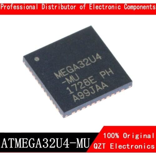 5pcs/lot new original ATMEGA32U4-MU ATMEGA32U4 QFN-44 In Stock