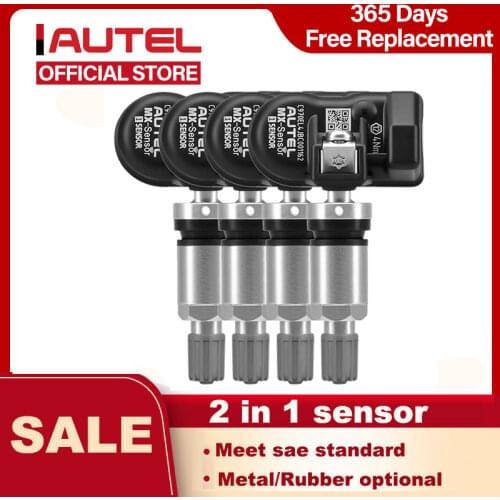 Autel MX Sensor 433 315MHZ TPMS Sensor Tire Repair Tools Scanner MaxiTPMS Pad Tire Pressure Monitor Tester Programming MX-Sensor