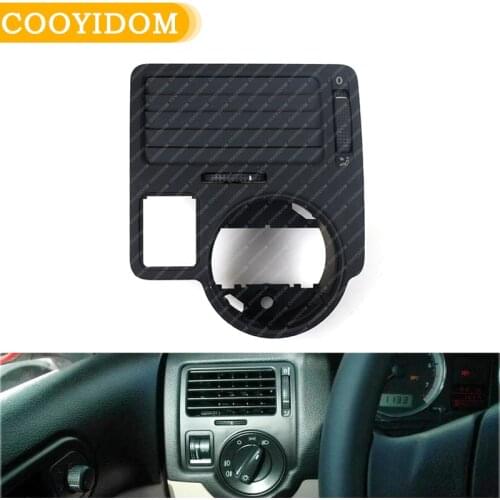 Car instrument air outlet Left side air conditioning vent Cover For VW bora golf 4 1J1 819 703F Accessories