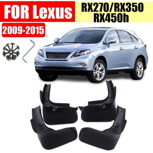 Mud flaps for Lexus RX RX270 RX350 RX450h Mudguards Fender Mud flap splash Guards Fenders Mudguard Car accessories Front Rear