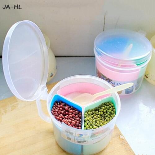 Hot Sale Kitchen Tools Storage Bottles Plastic Spice Storage Box Seasoning Cans Jar Pepper Spices Boxes