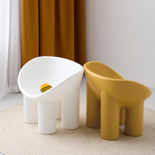 Childrens Furniture Creative Elephant Leg Stool Dining Chairs Lovely Sofa Cushion Art Ergonomics Stool Shop Decoration Stool