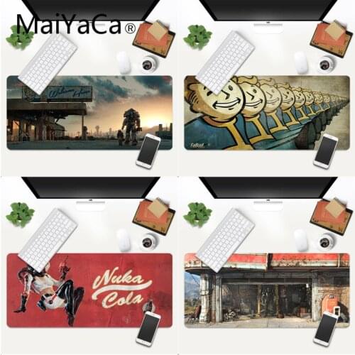 Fallout mouse pad 70x30cm mats present Computer mouse mat gaming accessories Customized mousepad keyboard games pc gamer Pad